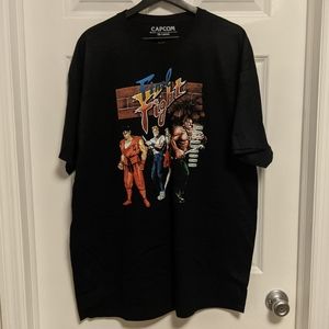 Summer Capcom Video game Final Fight 2XL tshirt